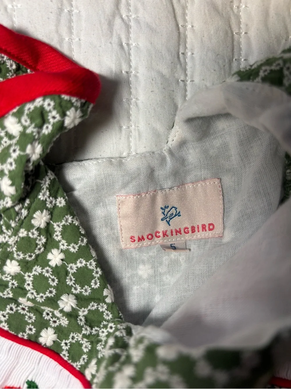 Smockingbird Apple Smocked dress 5